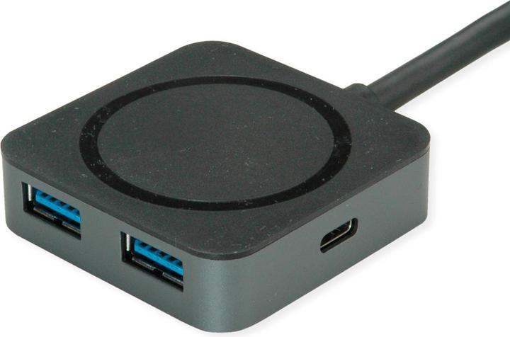 Produktbild Value USB3.2 Gen1 Hub w. Extension (USB-C, 4 Ports)