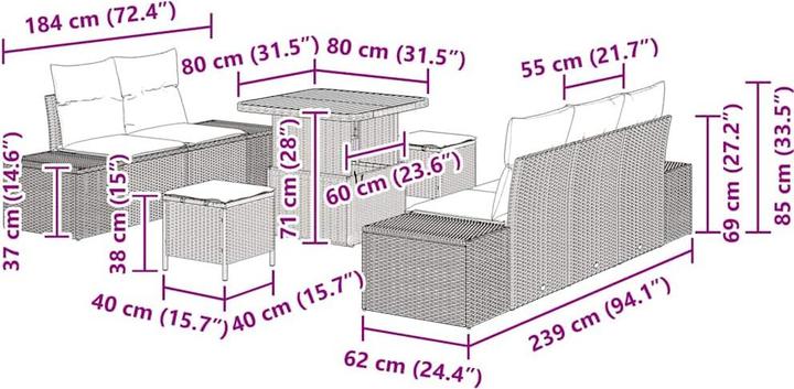 Produktbild vidaXL Damir