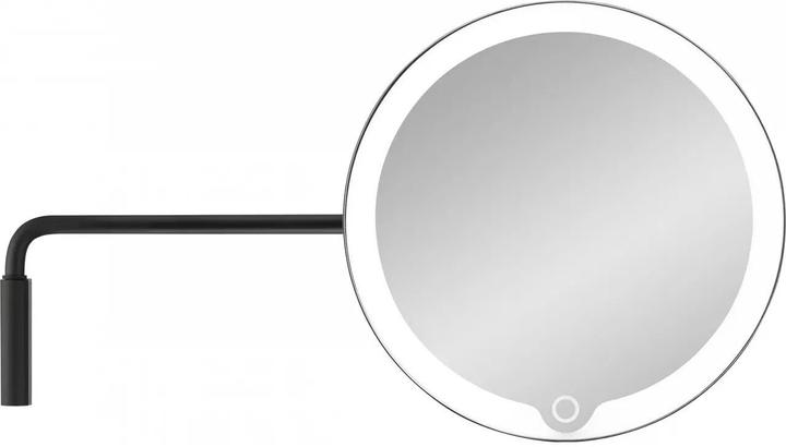Actual product image Blomus LED vanity mirror -MODO- Black with wall bracket, 66352