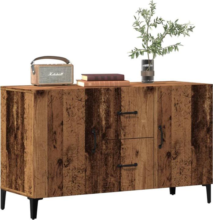 Produktbild vidaXL Sideboard Kommode Anrichte Beistellschrank Altholz-Optik Holzwerkstoff (100 x 36 x 60 cm)