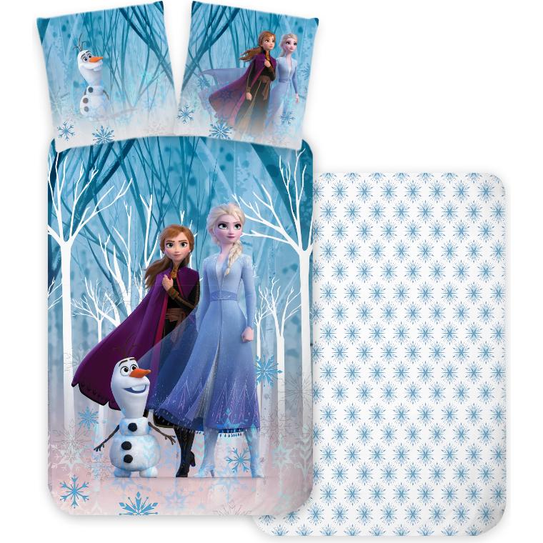 BrandMac, Kinderbettwäsche, Bed Linen - Adult Size 140 x 200 cm - Frozen (1000839)