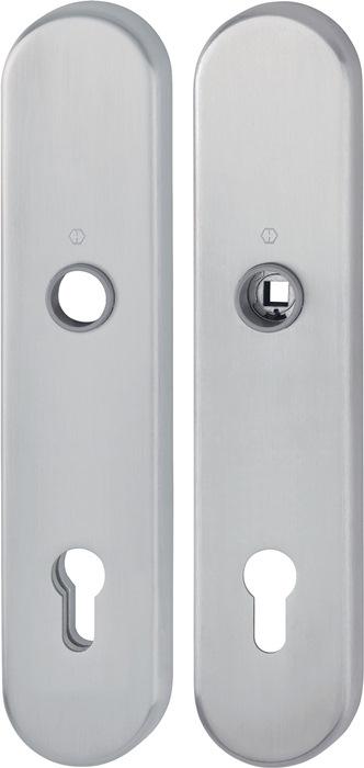 Produktbild Hoppe Langschildpaar F69 VA ma F69 PZ 92mm (Türschildgarnitur)