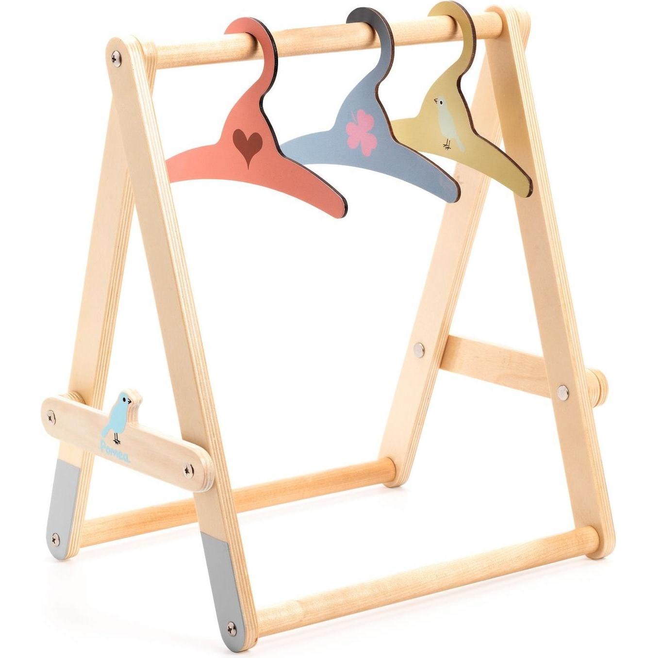 Djeco Kleiderständer & 3 Kleiderbügel (DJ07861)