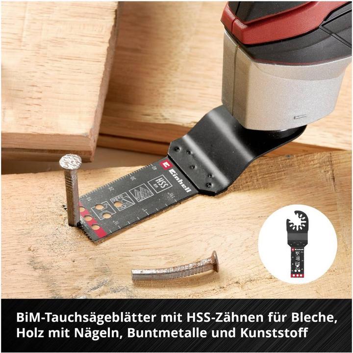 Immagine prodotto Einhell Multitool-Set, 708135, XL-PLUS-Case, 35-teilig