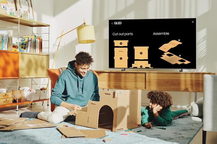 Produktbild Samsung QE43Q60BAU (43", Q60B, QLED, 4K, 2022)
