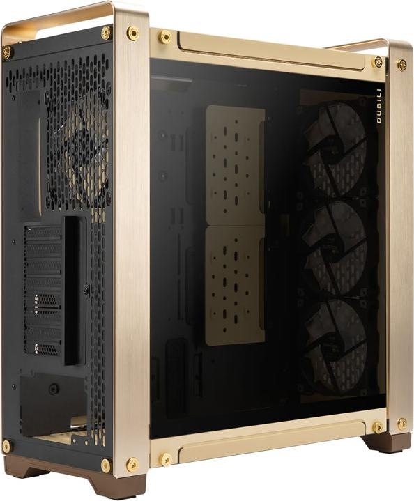 Actual product image In Win InWin DUBILI Full Tower - gold (Mini-ITX, mATX, E-ATX, ATX)