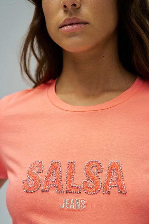 Produktbild Salsa Jeans T-Shirt Institutional Beaded (S)