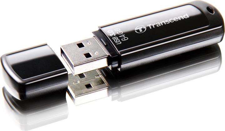 Actual product image Transcend JetFlash 700 (64 GB, USB-A, USB 3.0)