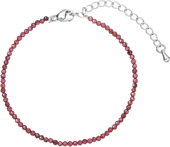 Immagine prodotto Evolution Group - Beaded bracelet with red garnets 43055.3 garnet