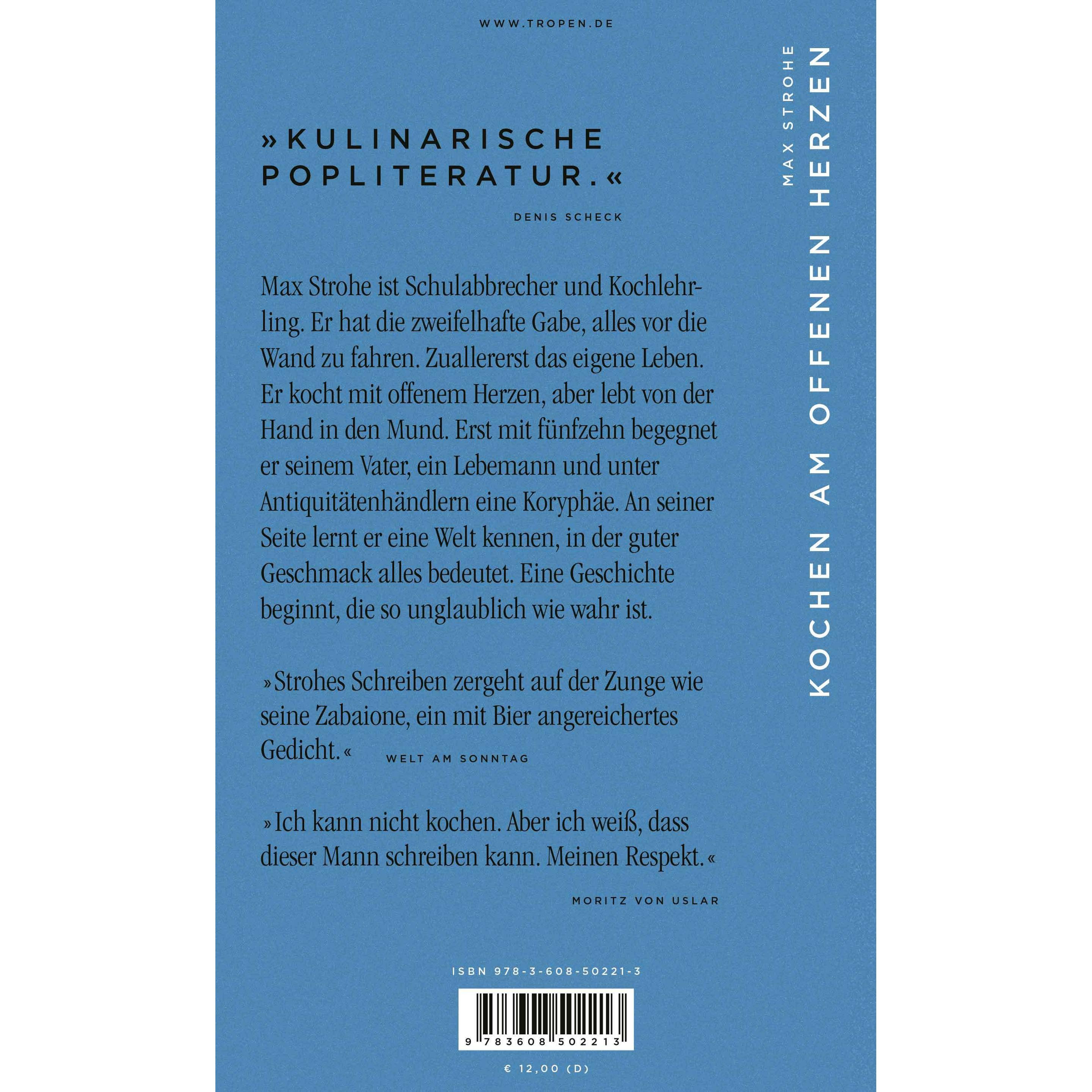 Thumbnail - Kochen am offenen Herzen, Sachbücher von Max Strohe
