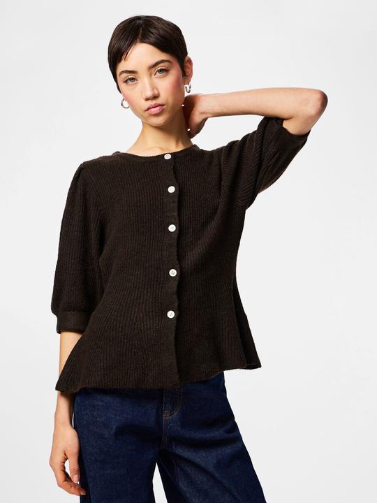 Produktbild Pieces PCSILLY PUFFÄRMEL Strickjacke (L)