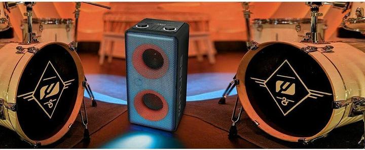 Actual product image Muse M1808DJ portable speaker Black