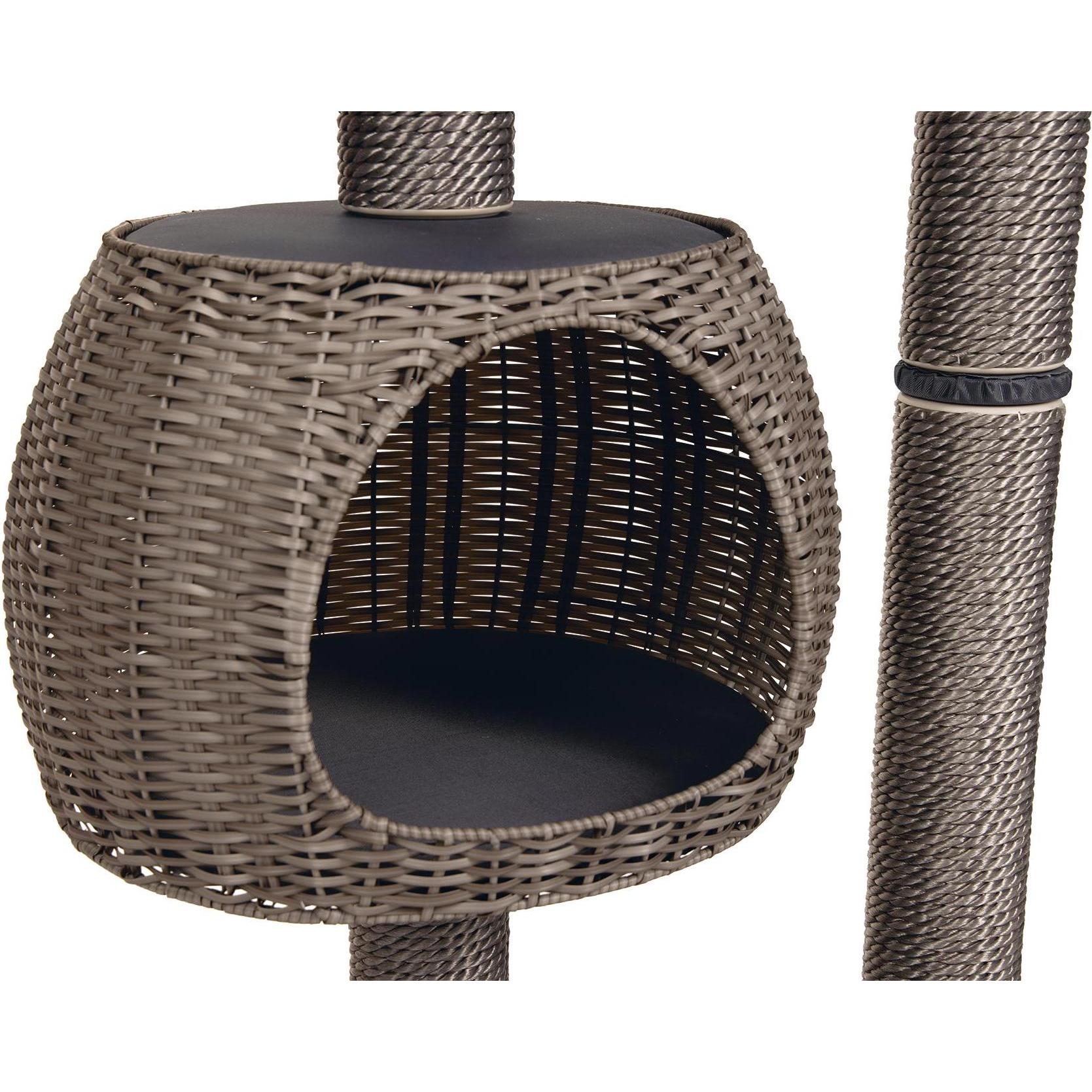 Thumbnail - Karlie Outdoor Kratzbaum III (110 cm, Grau), Katzenbaum