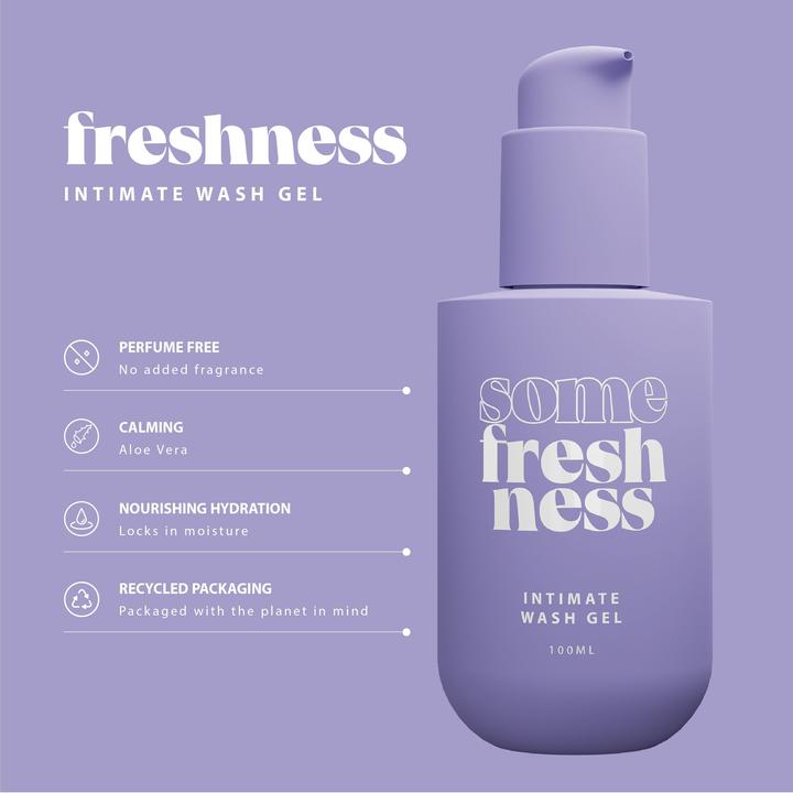 Actual product image Some WASH - Intimate Wash - 100 ml (100 ml, Intimate washing lotion)