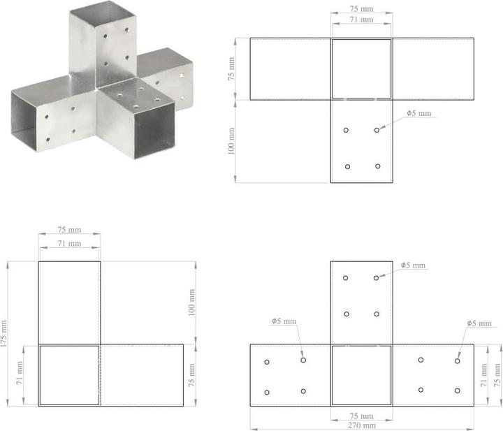 Produktbild vidaXL Rouvin