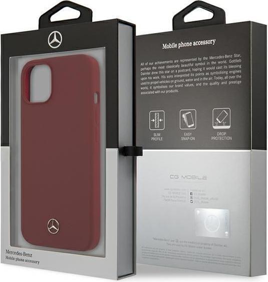 Actual product image Mercedes-Benz Hard Cover Silicone (Apple iPhone 13)