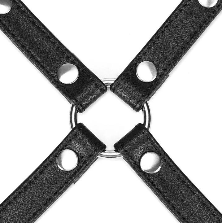 Produktbild Liebe Seele 4er Lederfessel Hogtie mit Clips (Nickelfrei)