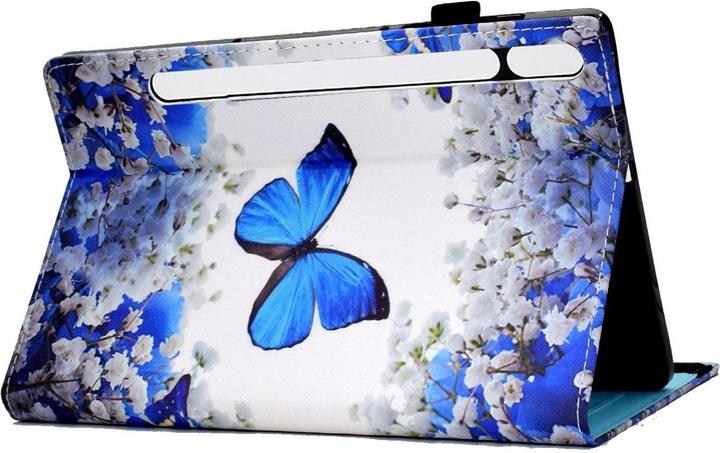 Produktbild König Design Schutz Tablet Hülle für Samsung Galaxy Tab S8 Case Cover Tasche Bumper Wallet (Galaxy Tab S8)