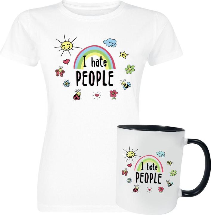 Produktbild Gaming-Sprüche Geschenkbox - Geschenkset - I Hate People (S)