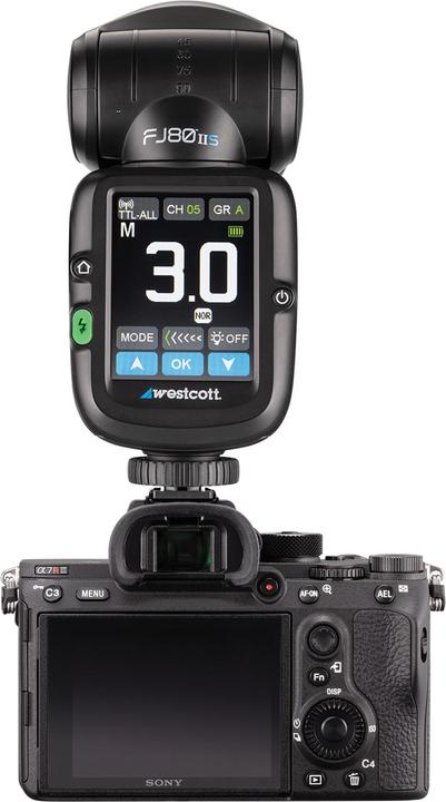 Actual product image Westcott FJ80 II S 80Ws Speedlight, Sony With Sony Mount (Sony)