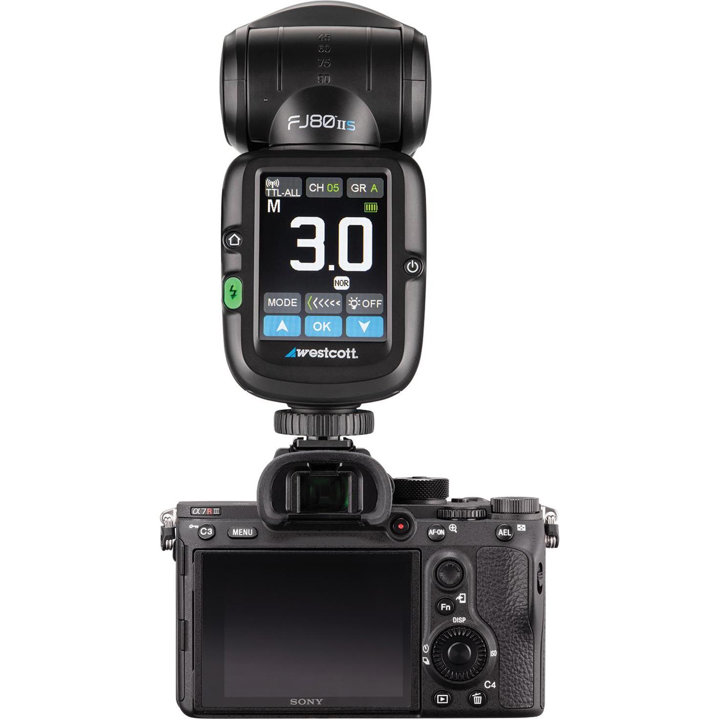 Thumbnail - Westcott FJ80 II S Universal 80Ws Speedlight mit Sony Adapter (Sony), Blitzgerät