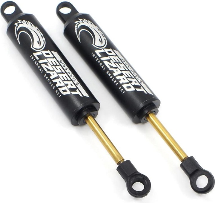 Actual product image Yeah Racing Shock absorber Desert Lizard Two Stage Black, 110 mm