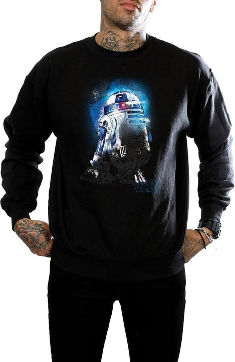 Immagine prodotto Star Wars The Last Jedi R2-D2 Brushed Felpa Uomo (S)