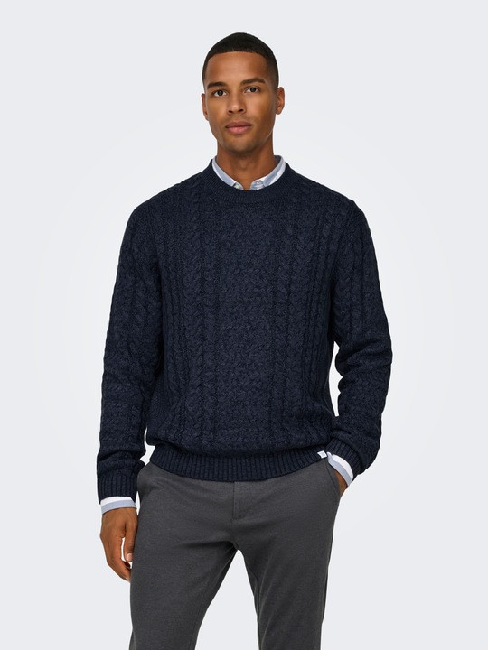 Produktbild Only & Sons ONSFLETCHER Pullover Strickpullover (M)