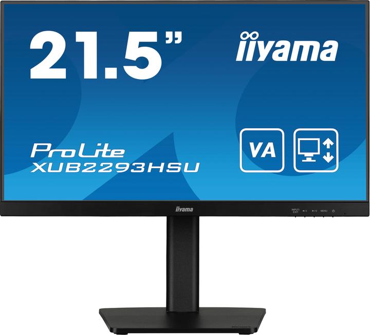 iiyama 21.5IN ULTRA THIN IPS PANEL 1920X1080 3MS 250CD/M 1000:1