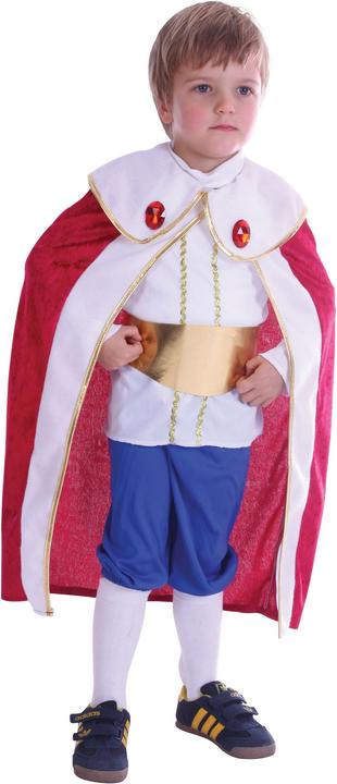 Immagine prodotto Bristol Novelty Costume da re con mantello e pantaloncini (Taglia unica)