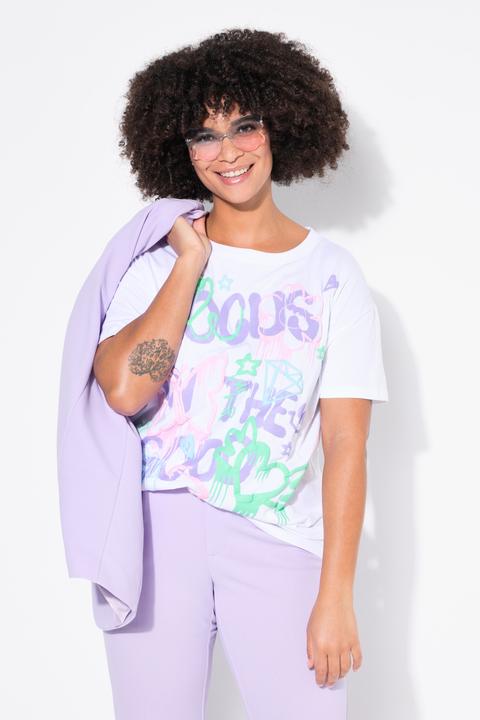 Actual product image Angel of Style T-Shirt, oversized, Graffitti-Schriftzug (54)