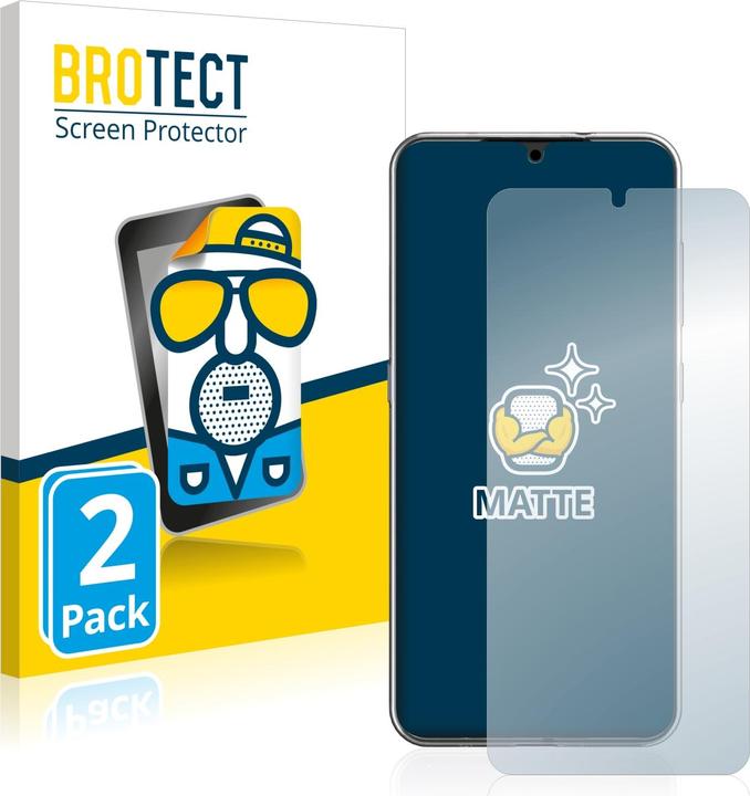 Actual product image BROTECT Anti-glare screen protector matt (2 Piece, Nokia 7.2)