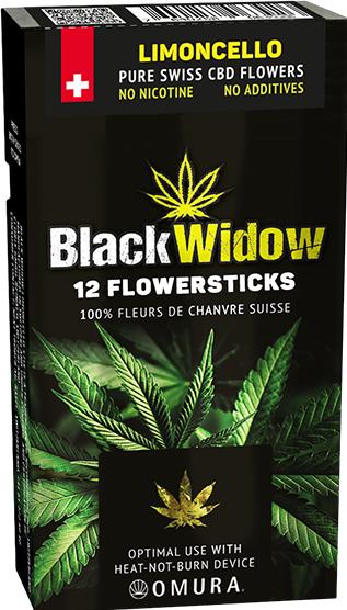 Black Widow Limoncello Flowersticks 12'S (34 g, Intérieur)