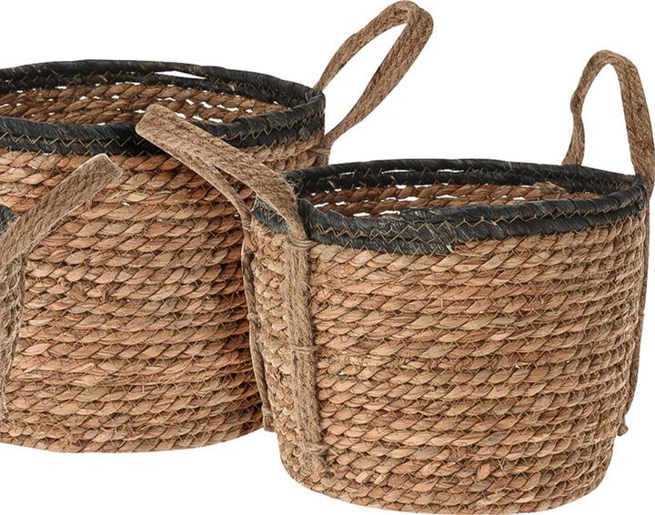 Image du produit Casativo Set de 3 paniers en rotin