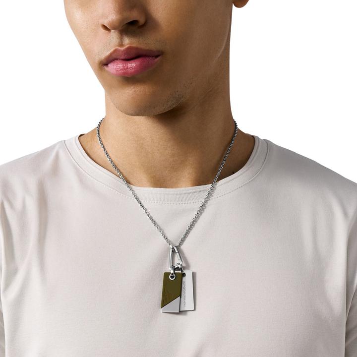 Produktbild Emporio Armani Kette (Silikon, Edelstahl)