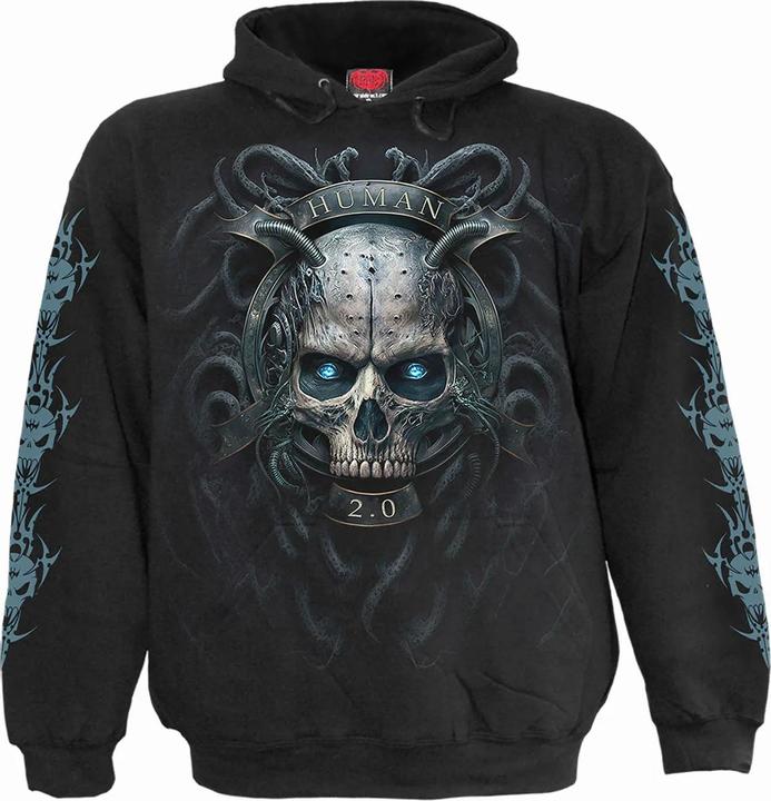 Actual product image Spiral Unisex Adult Human 2.0 Hoodie (M)