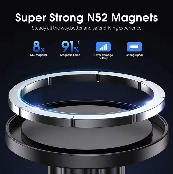 Immagine prodotto PhoneLook Porta telefono magnetico per auto MagSafe ultra resistente e regolabile per parabrezza