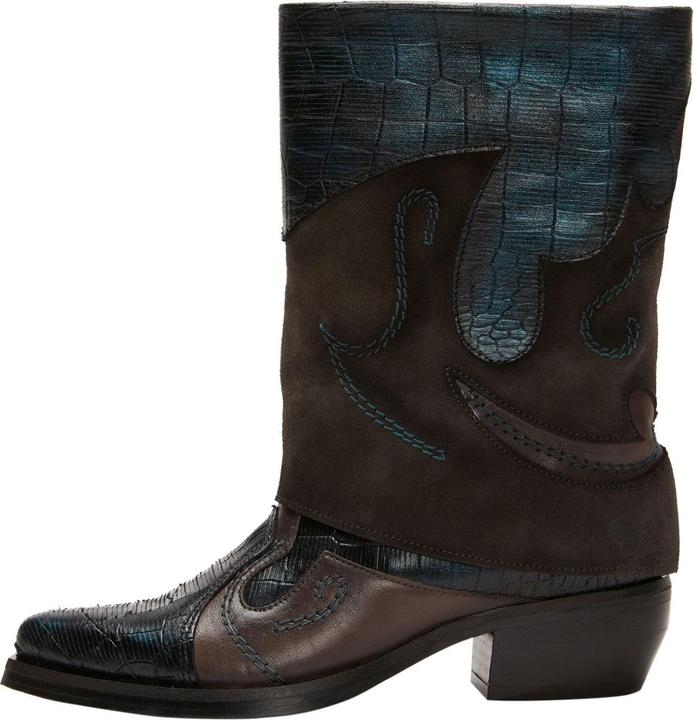 Produktbild Felmini CRETA D608, der respektlose Cowboystiefel von, ist mit Metallic-Lederteilen ausgestattet, di (36)