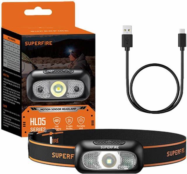 Superfire HL05-D faro, 110lm, USB (110 lm)