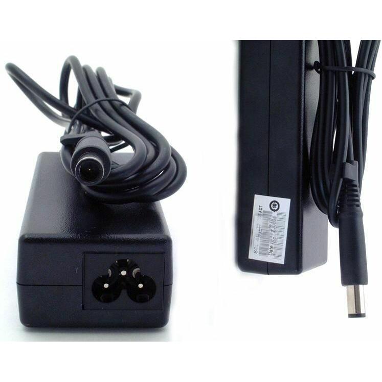 Compaq AC Adapter 19.5V 65W with Dongle includes power cable (65 W), Notebook Netzteil, Schwarz