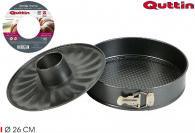 Image du produit Quttin moule détachable 2 fonds 26cm dg