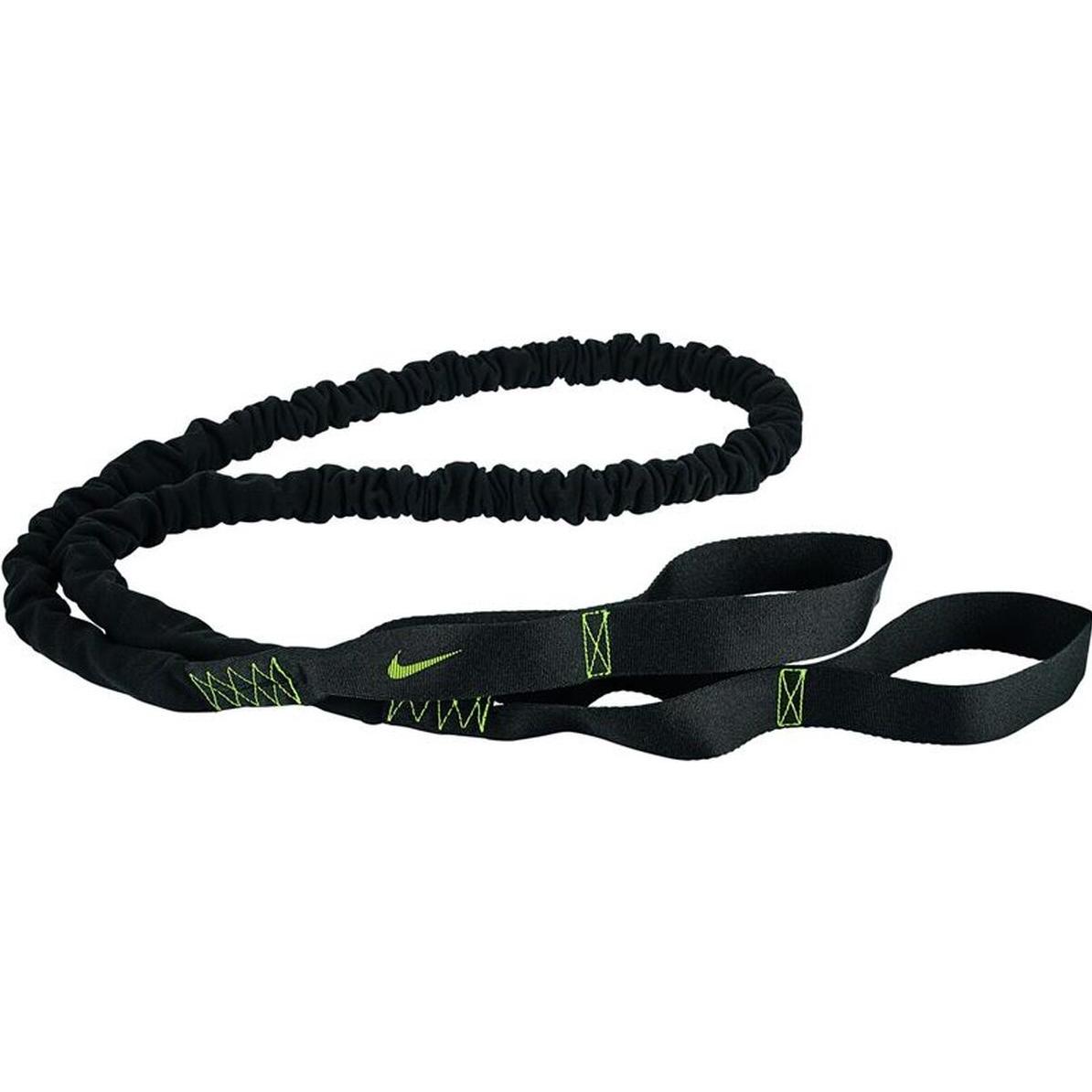 Nike Widerstandsfähiges Gummiband Fitness Schwarz Leichtgewicht (1.50 m ...