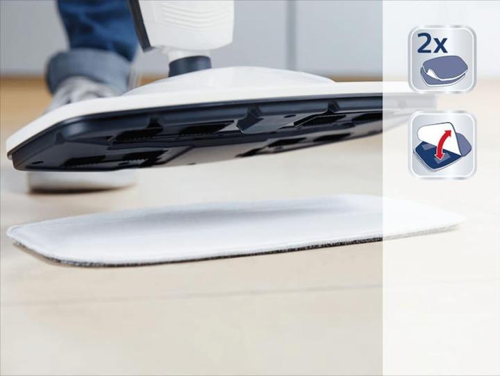 Image du produit Leifheit 2er Set Ersatzpads Dampfreiniger CleanTenso