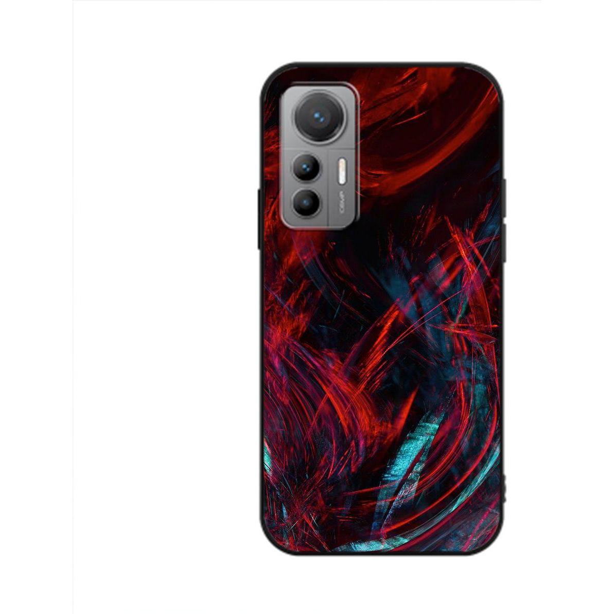 König Design Hülle Handy Schutz für Xiaomi 12 Lite Case Cover Tasche Bumper Etuis TPU Neu (Xiaomi 12 Lite), Smartphone H...