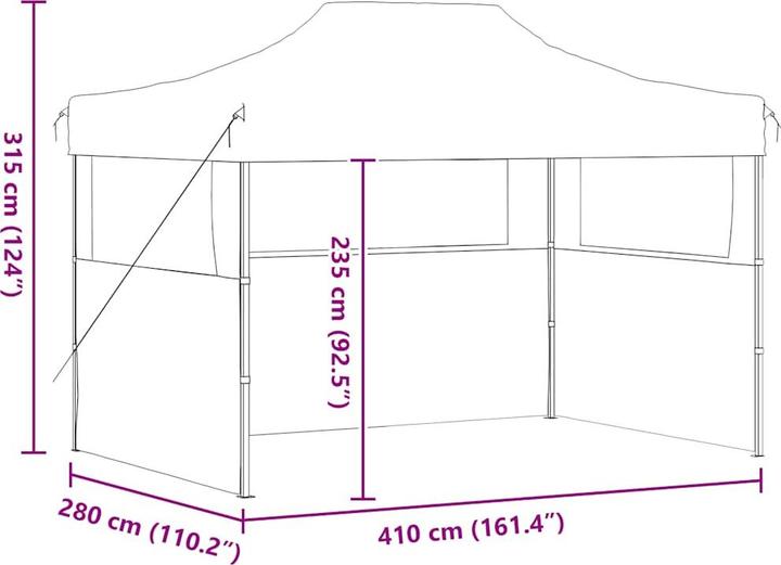 Image du produit VidaXL Giselbert (410 cm, 280 cm)