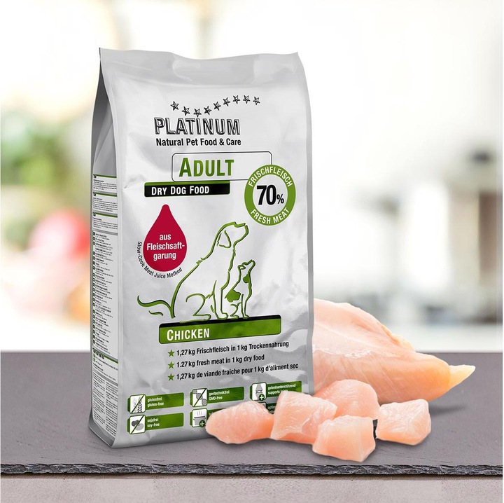 Immagine prodotto Platinum Alimento semiumido Adult Chicken, 5 kg (Adulto, 1 pz., 5000 g)
