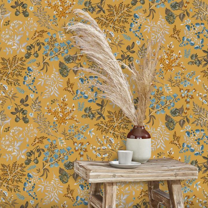 Produktbild Erismann Tapete Abode Cottage Floral Blätter