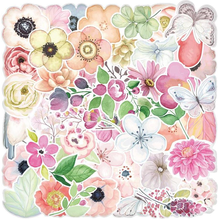 Thumbnail - JTI, Sticker, Packung mit Aufklebern - Blume