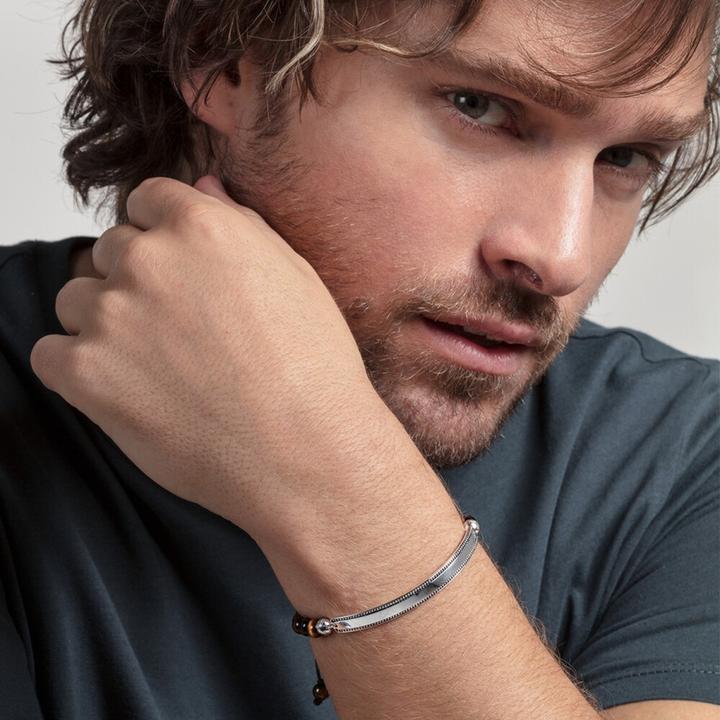 Image du produit Thomas Sabo Bracelet Marron (24 cm, Argent)