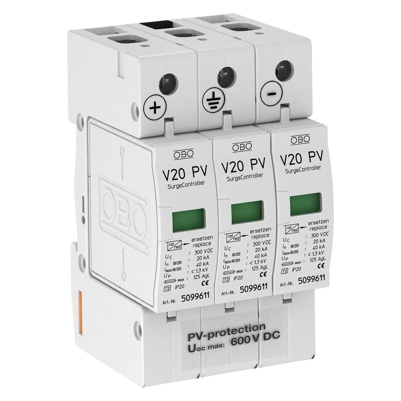 OBO Bettermann OBO Vertr SurgeController 3p f.PVAnlagen V20C 3PH6 (5094605)